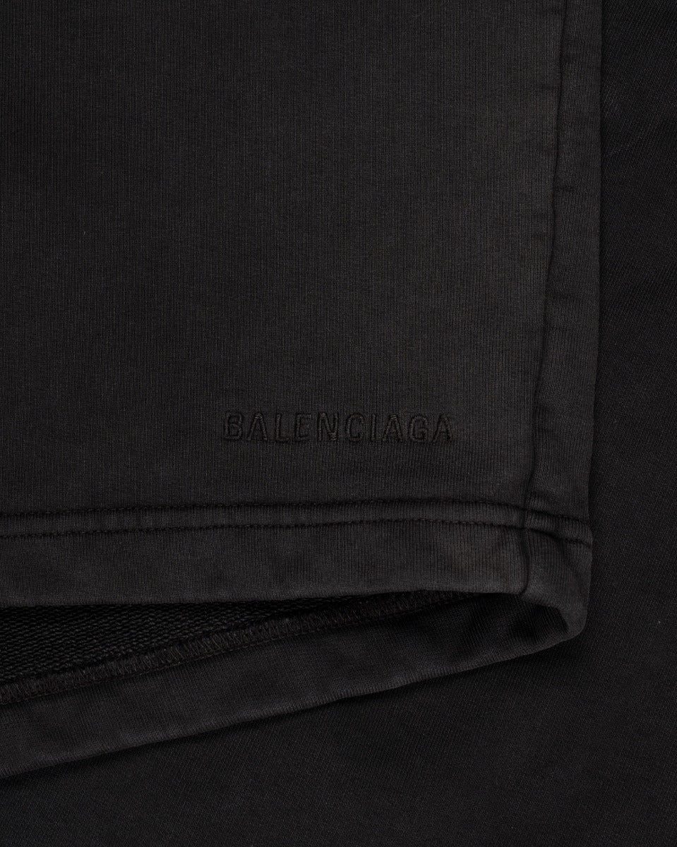 Balenciaga Elongated Waist Gym Sweat Shorts
