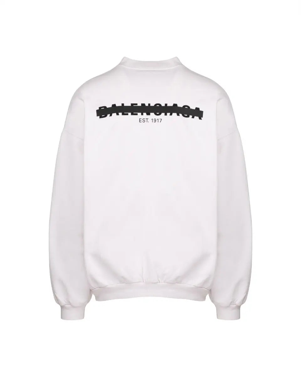 Balenciaga Est. 1917 Strike oversized crewneck sweatshirt