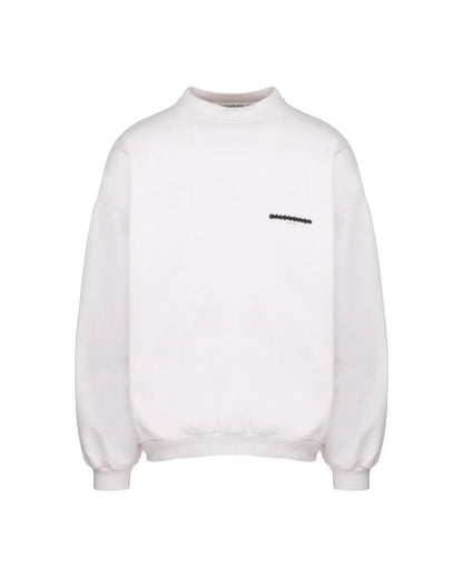 Balenciaga White Strike 1917 oversized crewneck sweatshirt Balenciaga