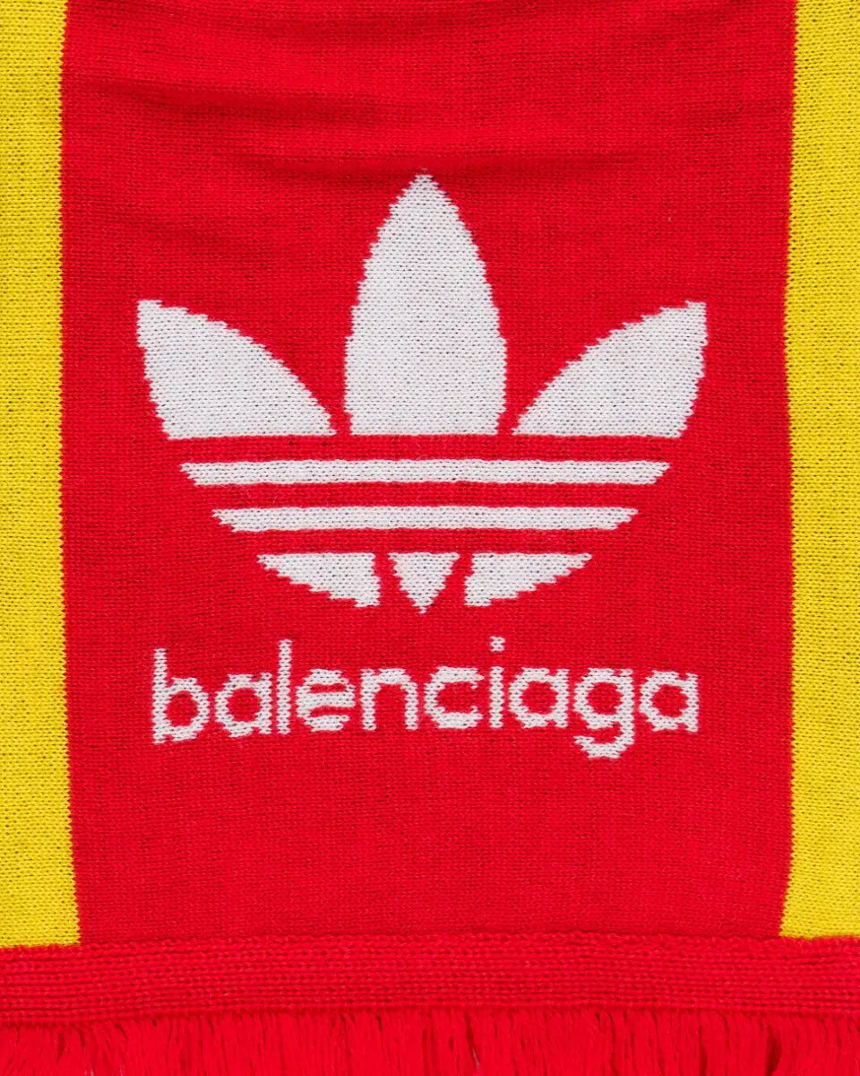Balenciaga x Adidas soccer logo scarf Balenciaga