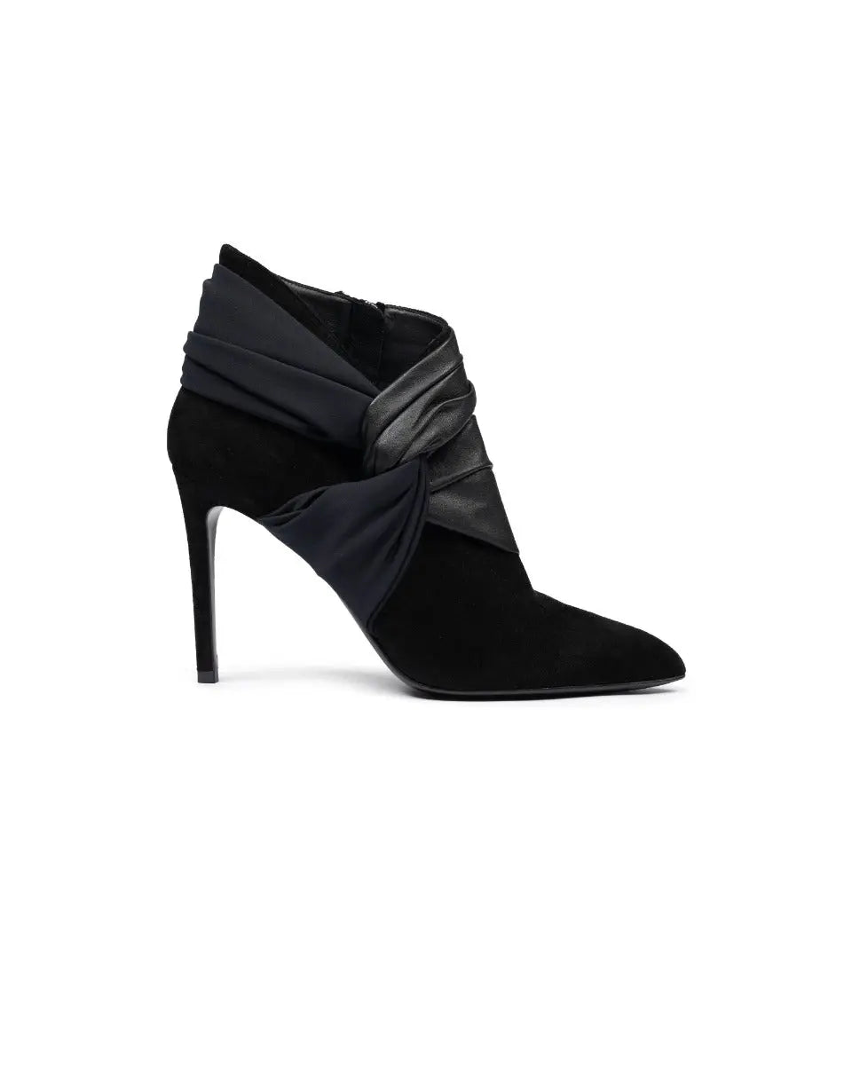 Balmain knot-lace heels
