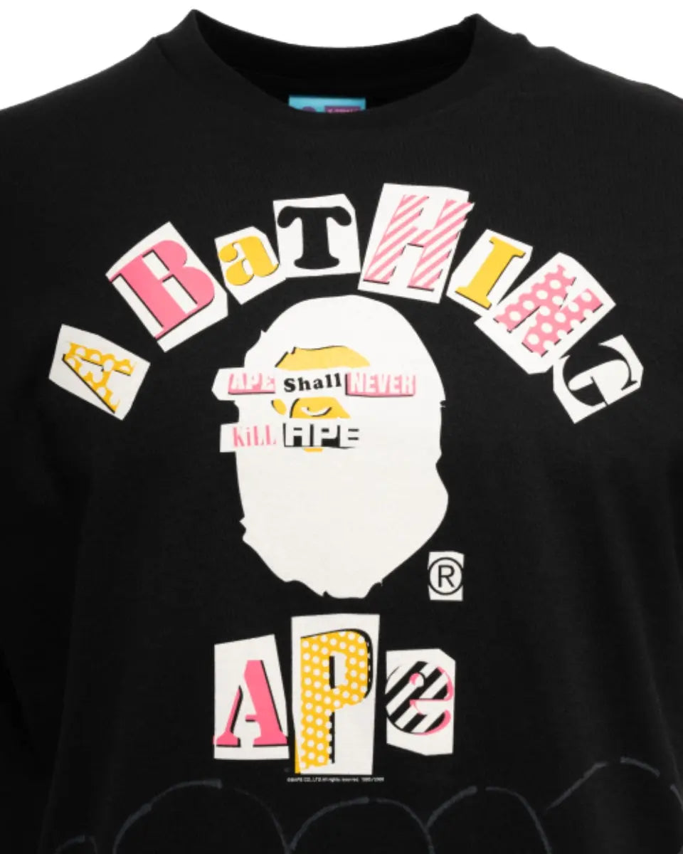 2006 Bape "Ape Shall Never Kill Ape"(Kaws hand tagged) t-shirt