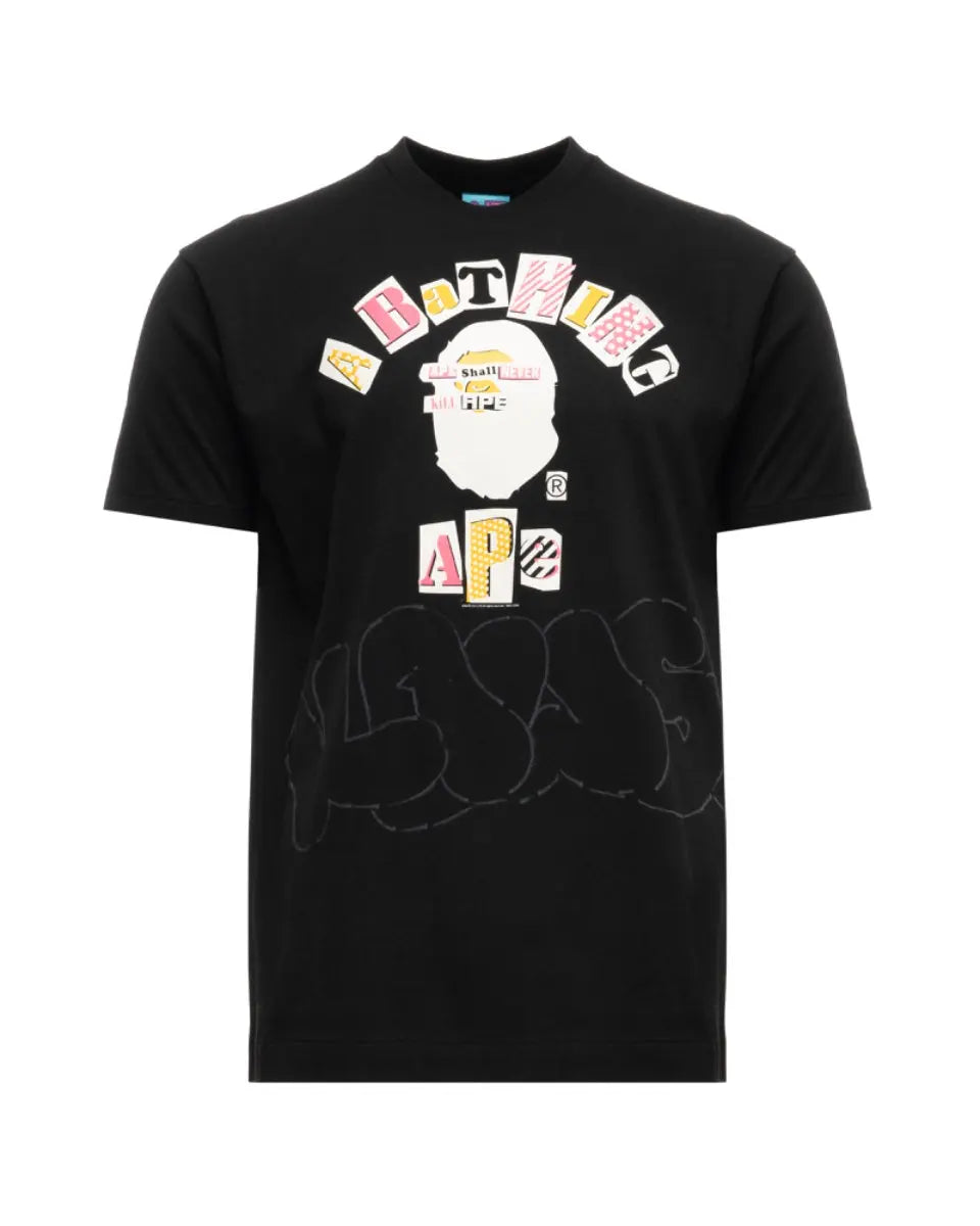 Bape "Ape Shall Never Kill Ape"(Kaws signed) t-shirt Bape