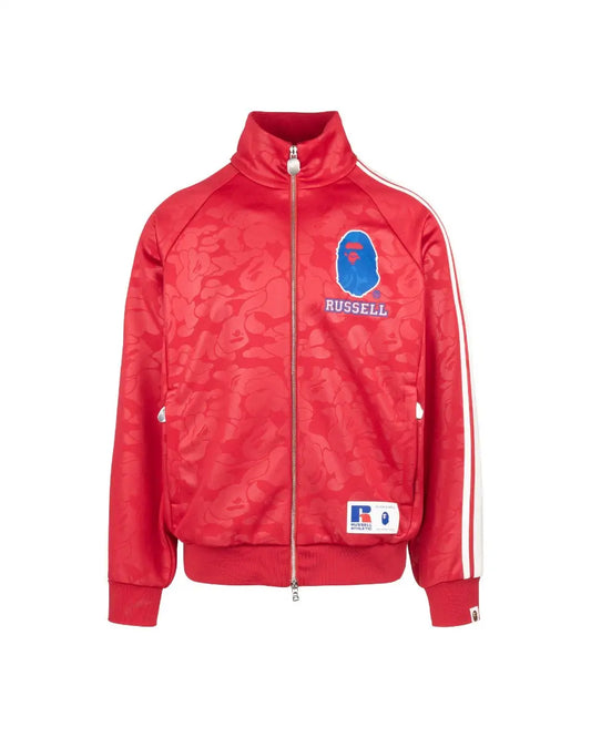 Bape x Russel spellout logo track jacket Bape