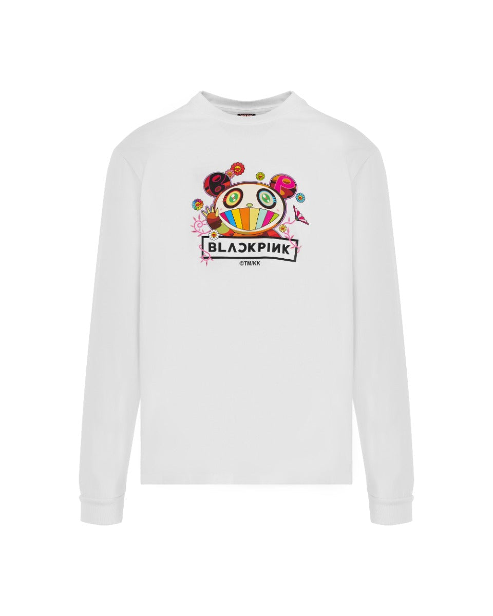 Blackpink x Takashi Murakami Flower Garden long sleeve t-shirt Merch