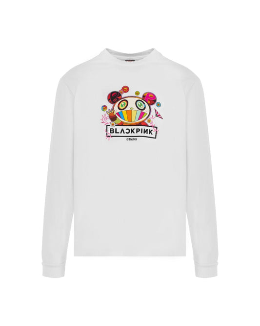 Blackpink x Takashi Murakami Flower Garden long sleeve t-shirt Merch