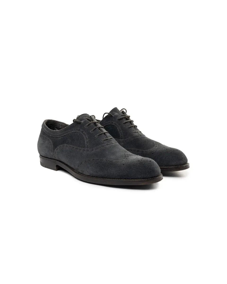Bottega Venea Goofy Brogues suede oxford shoes