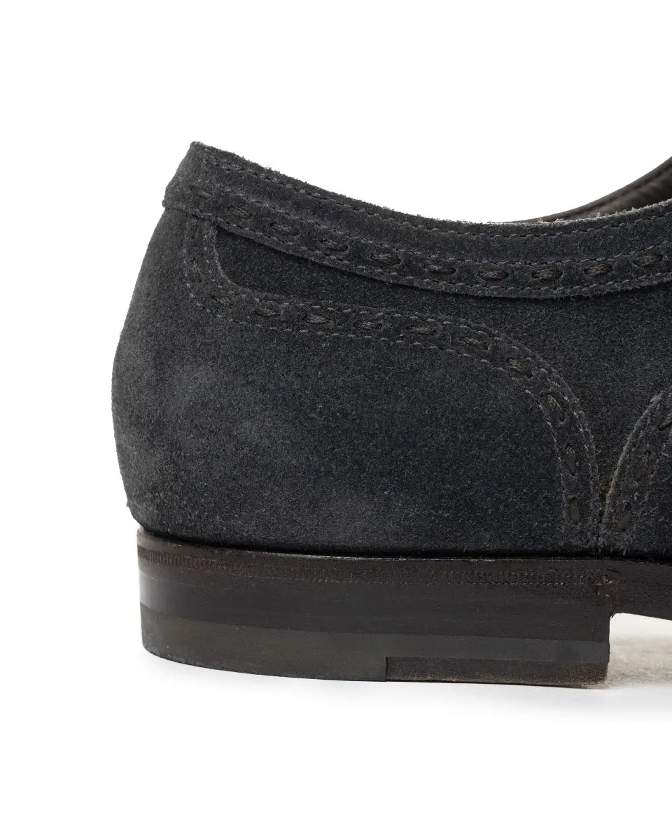 Bottega Venea Goofy Brogues suede oxford shoes