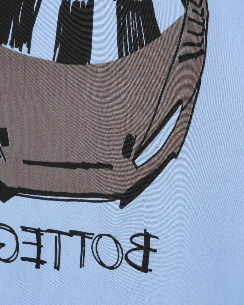 Bottega Veneta car print bowling shirt