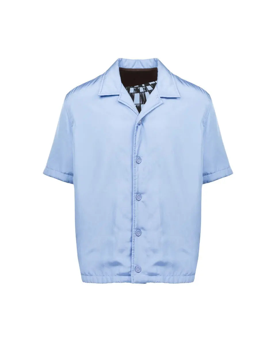 Bottega Veneta car print bowling shirt