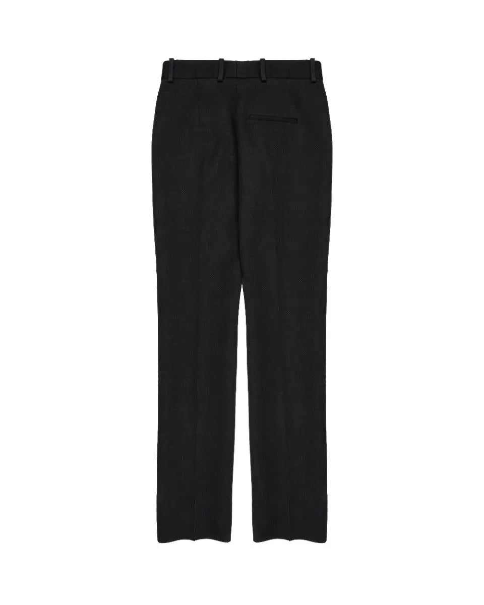 Bottega Veneta compact wool slim tailored pants
