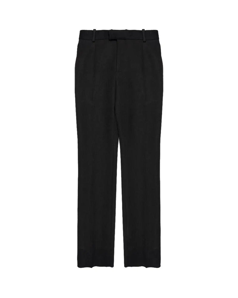 Bottega Veneta compact wool slim tailored pants thumbnail