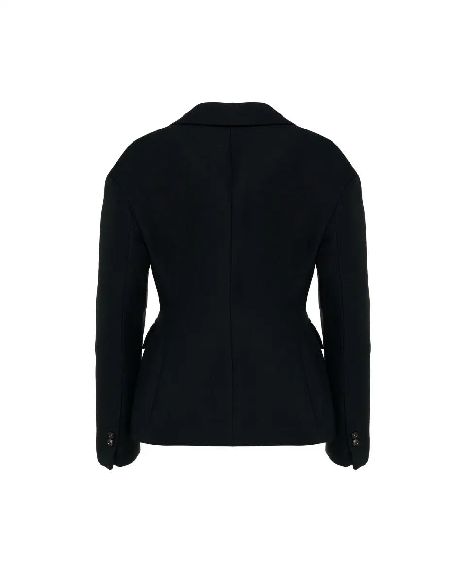 Bottega Veneta hourglass single-breasted blazer jacket