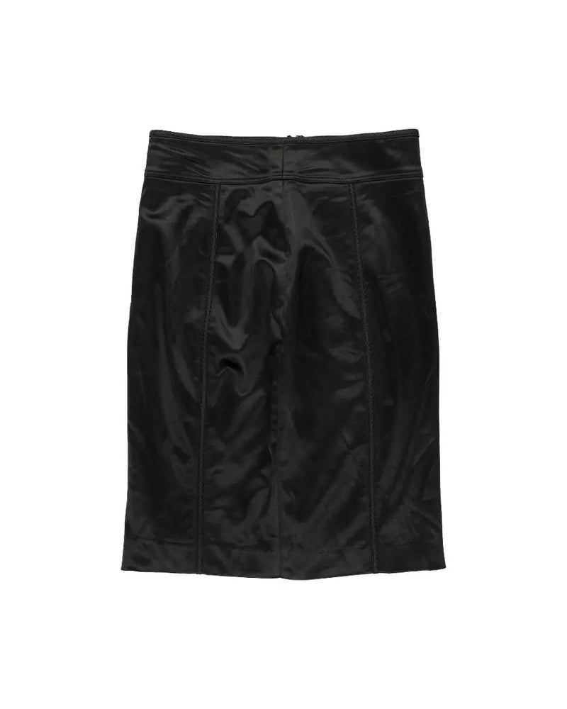 Burberry paneled silk mini skirt thumbnail