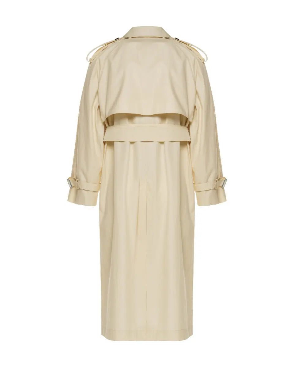 Burberry Prorsum gabardine double-breasted belted trench coat Burberry