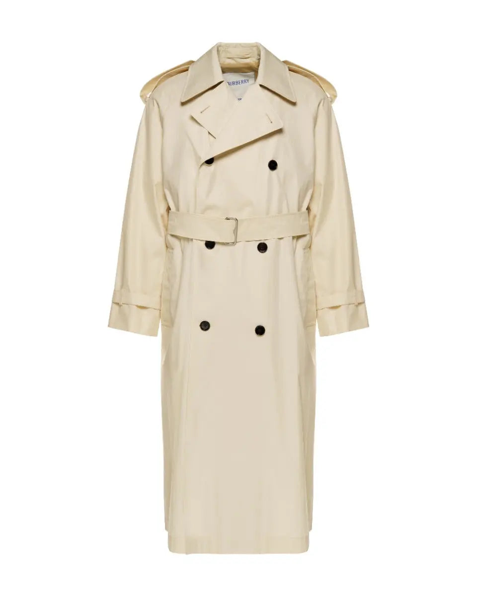 Burberry Prorsum gabardine double-breasted belted trench coat