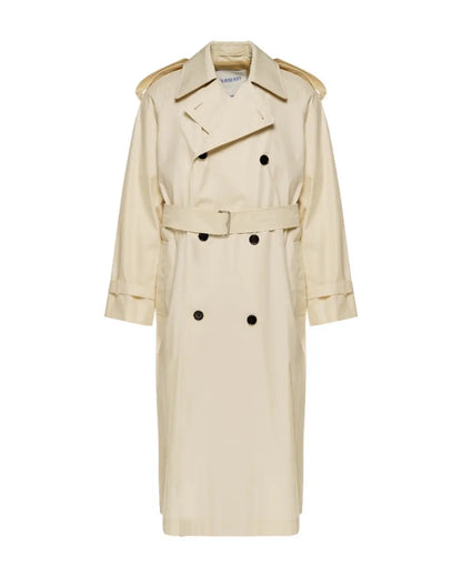 Burberry Prorsum gabardine double-breasted belted trench coat Burberry