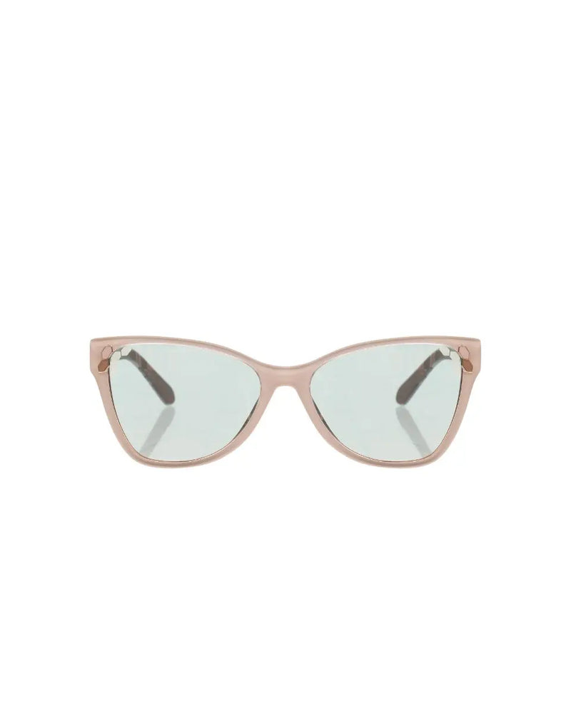 Bvlgari Cat-eye Blush-pink mirror sunglasses thumbnail