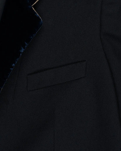Roberto Cavalli velvet lapels blazer jacket Roberto Cavalli