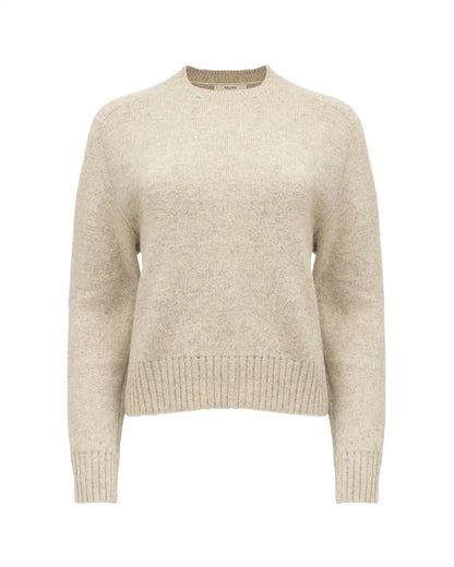 Celine beige cashmere raglan sweater Celine