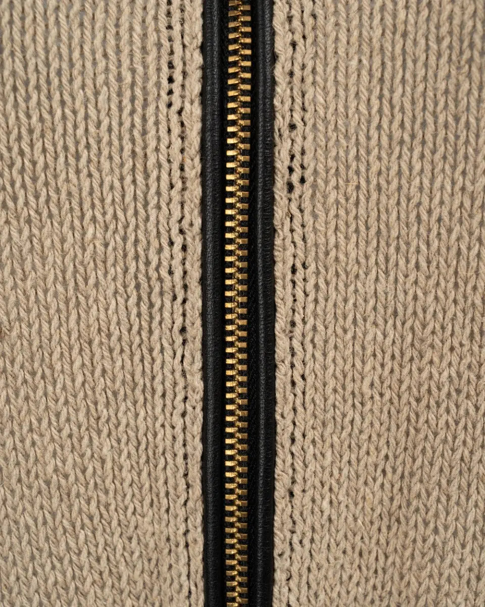 Celine knitted quater zip sweater Celine