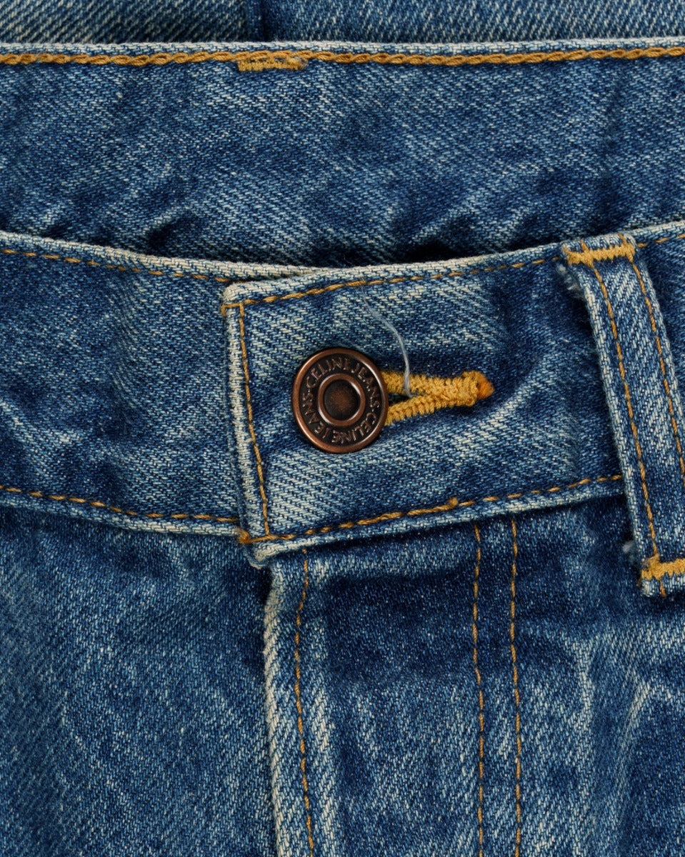 Celine Kurt MIJ washed denim pants