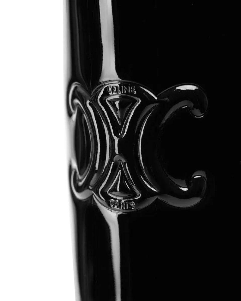 Celine Les Bottes Triomphe logo high boots thumbnail