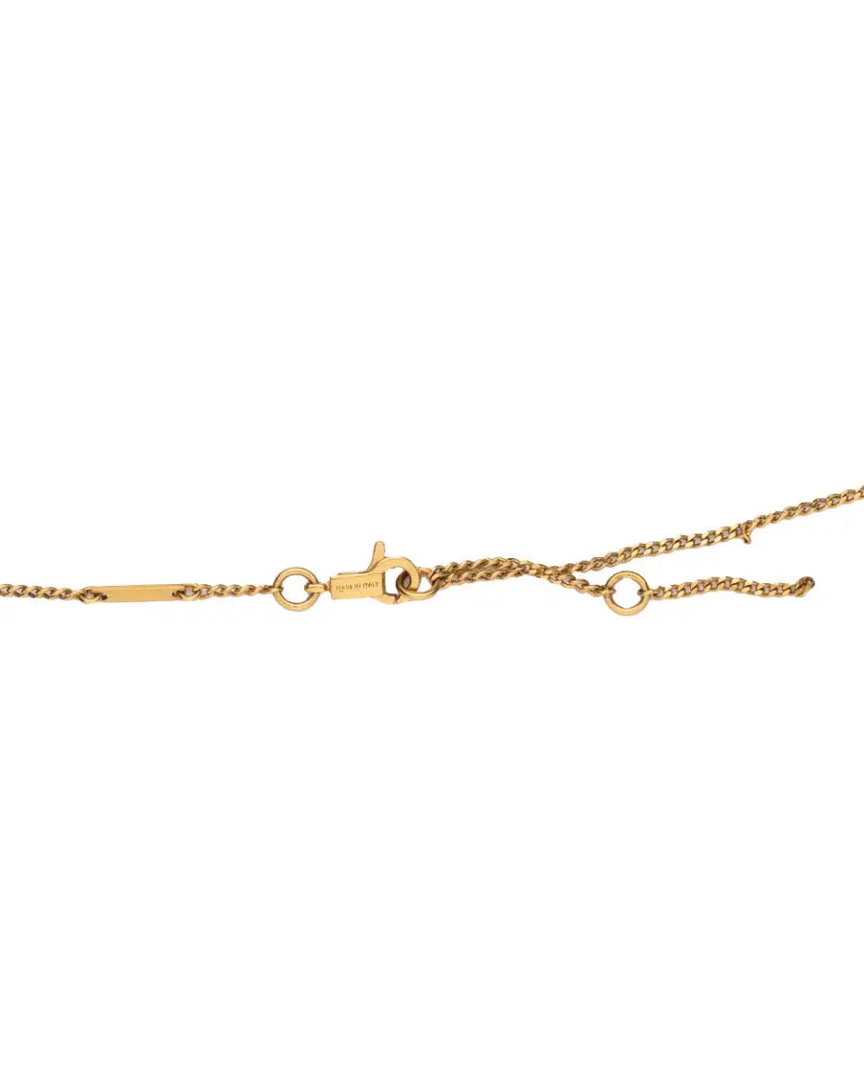 Celine lighter holder gold necklace