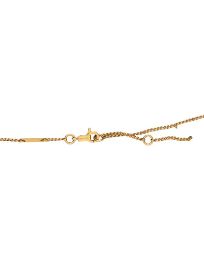 Celine lighter holder gold necklace heathen.store.poland