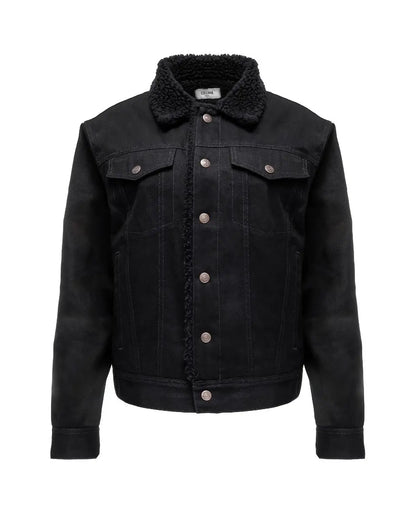 Celine studded logo trucker jacket Celine