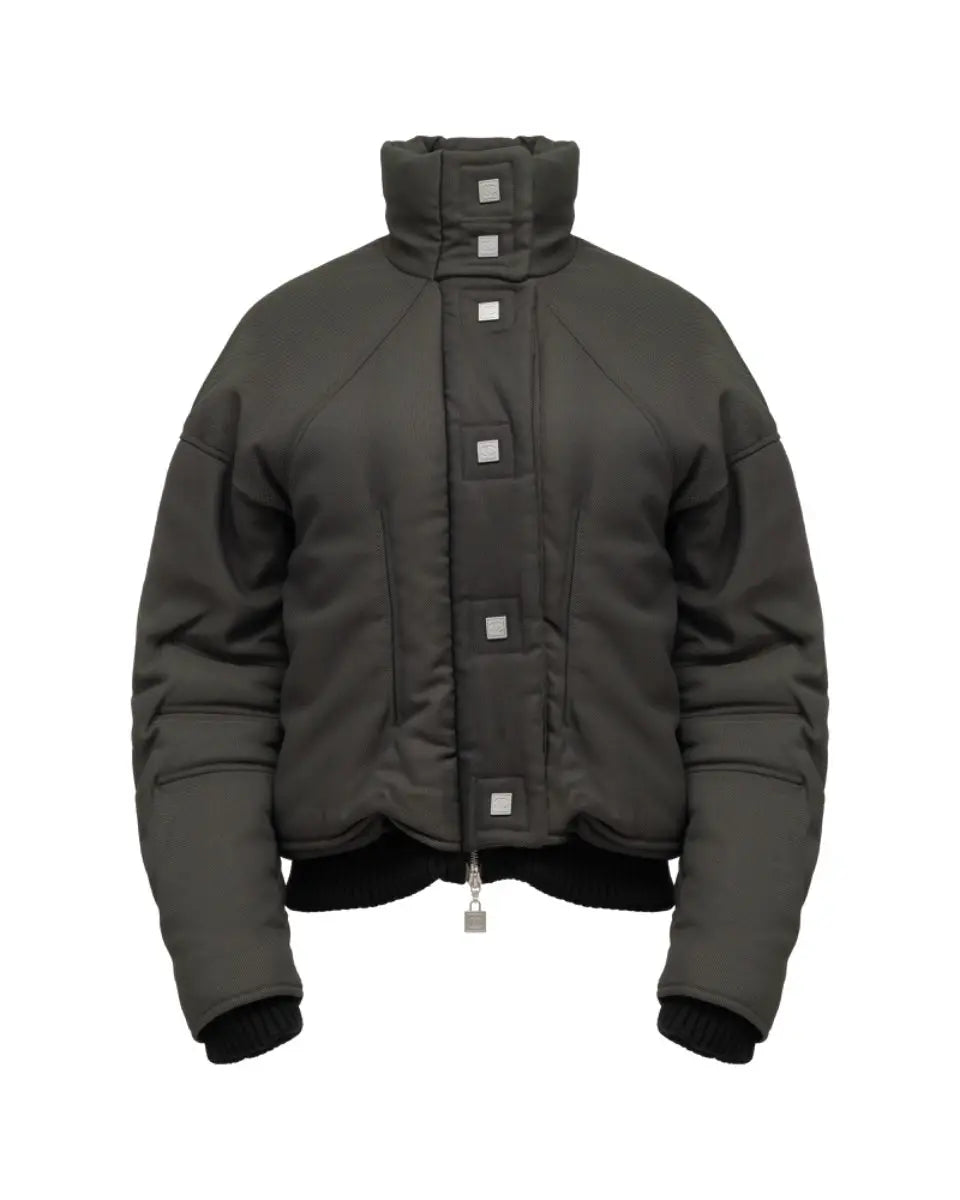 Chanel Sport Line green bomber jacket