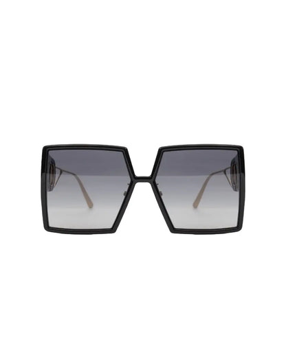 Christian Dior 30 Montaigne black/gold two-tone sunglasses Dior