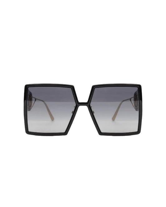 Christian Dior 30 Montaigne black/gold two-tone sunglasses Dior