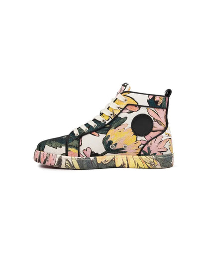Christian Louboutin Fun Louis Floral canvas sneakers Christian Louboutin
