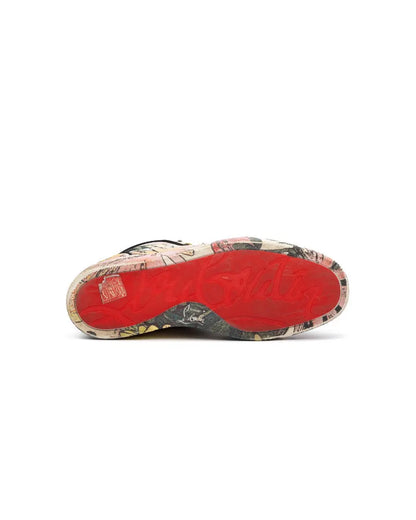Christian Louboutin Fun Louis Floral canvas sneakers Christian Louboutin