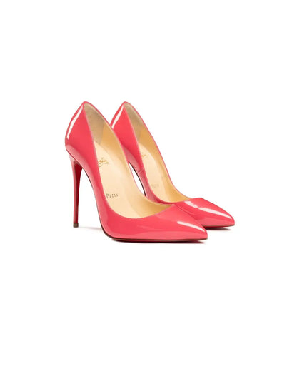 Christian Louboutin Pigalle 120 patent leather hot pink heels Christian Louboutin