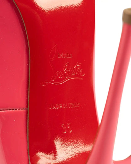 Christian Louboutin Pigalle 120 patent leather hot pink heels Christian Louboutin