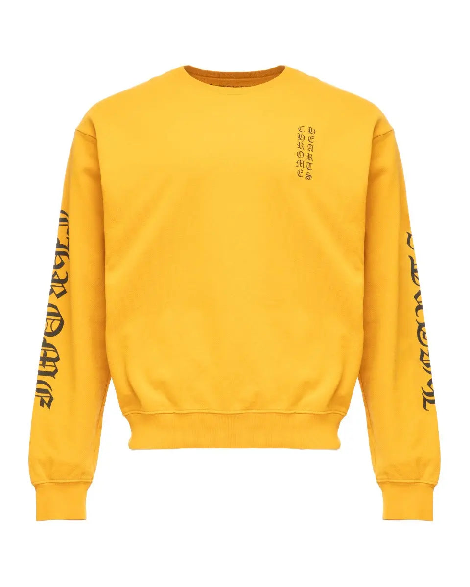 Chrome Hearts Eye Chart crewneck sweatshirt Chrome Hearts