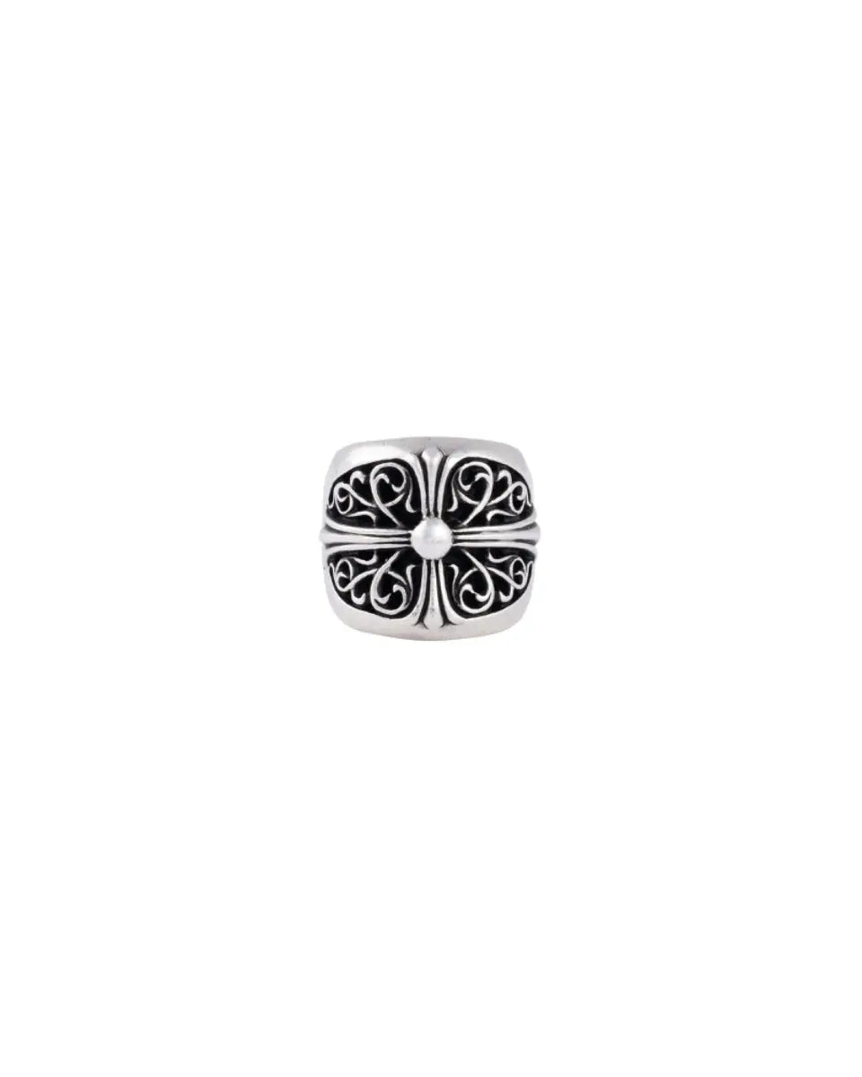 Chrome Hearts .925 sterling silver oval cross ring
