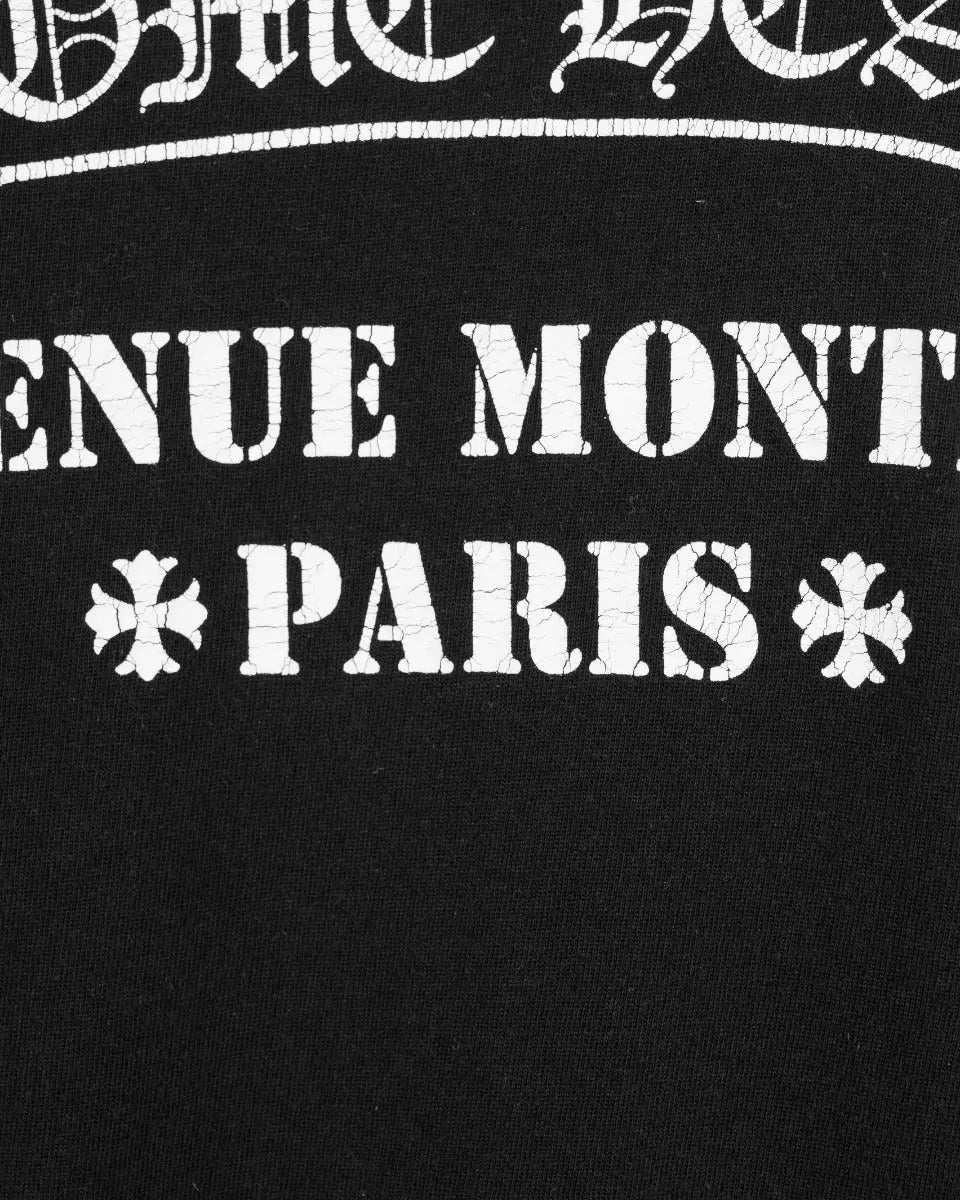 Chrome Hearts "18 Avenue Montaigne" Paris exclusive long sleeve t-shirt