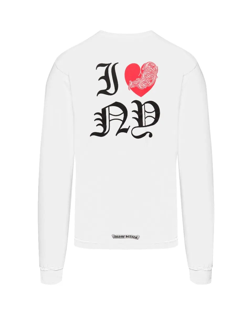 Chrome Hearts "I <3 NY" pocket long sleeve t-shirt