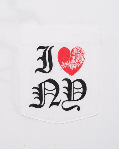 Chrome Hearts "I <3 NY" pocket long sleeve t-shirt Chrome Hearts