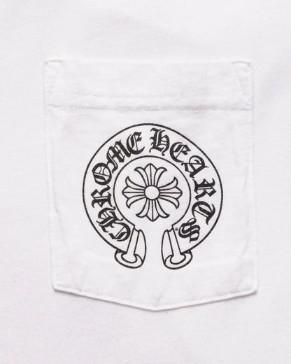 Chrome Hearts Hong Kong exclusive horseshoe logo pocket t-shirt Chrome Hearts