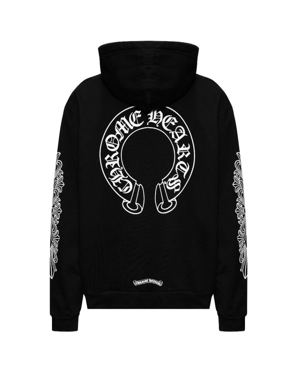 Chrome Hearts Horseshoe logo hoodie