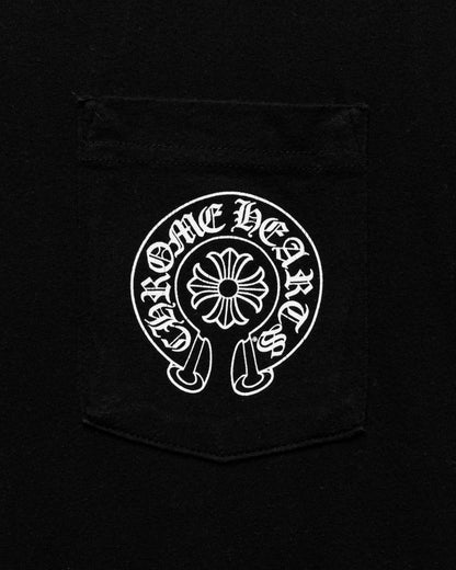 Chrome Hearts Horseshoe logo pocket t-shirt Chrome Hearts