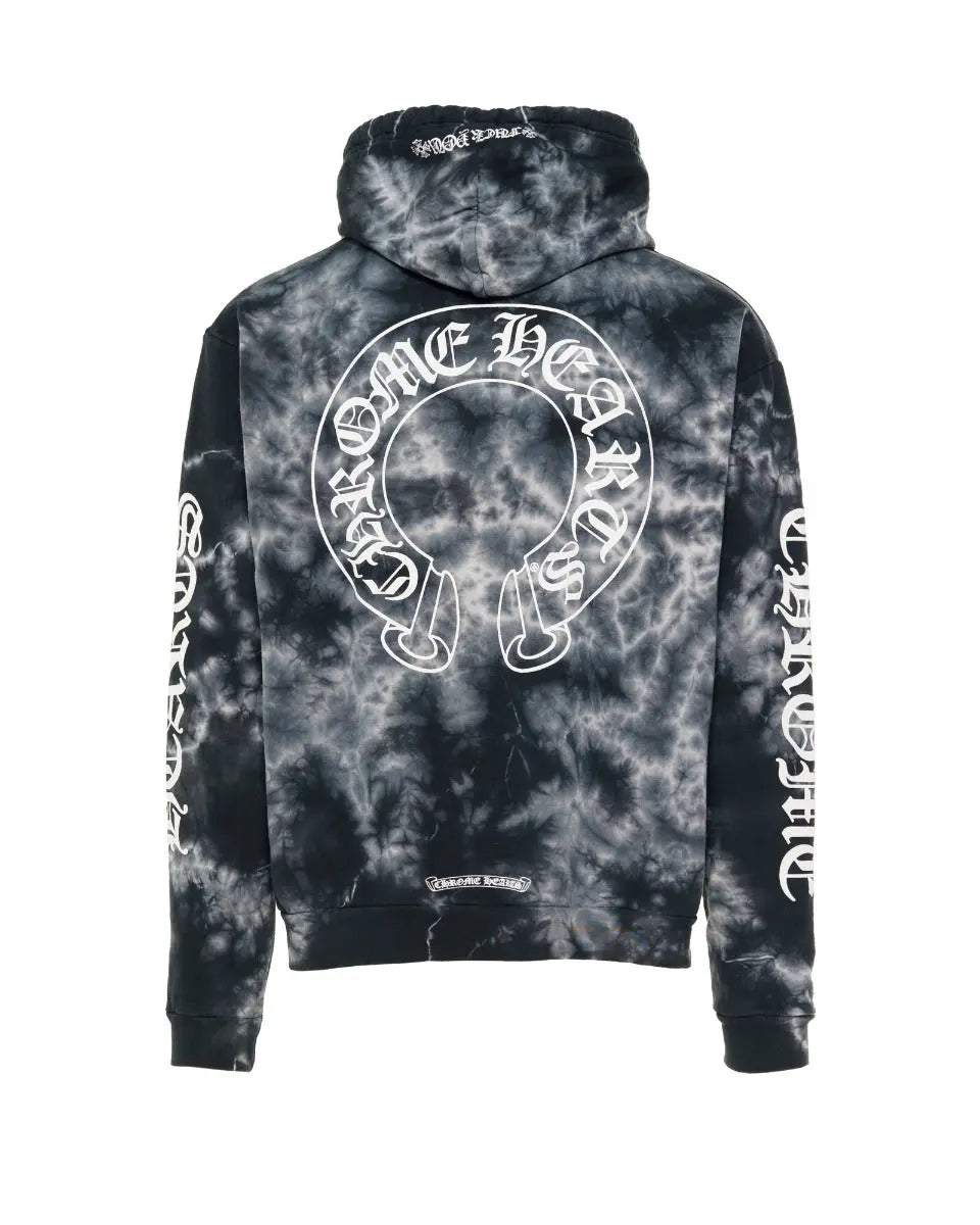 Chrome Hearts Horseshoe tie dye hoodie Chrome Hearts