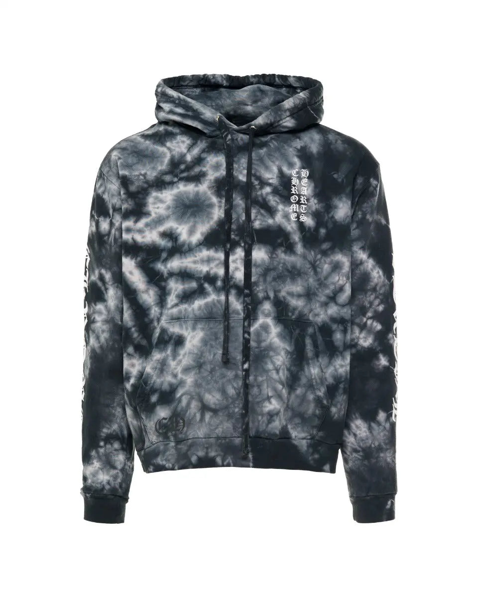 Chrome Hearts Horseshoe tie dye hoodie