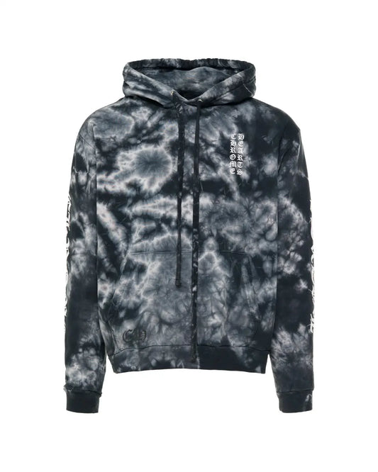 Chrome Hearts Horseshoe tie dye hoodie Chrome Hearts