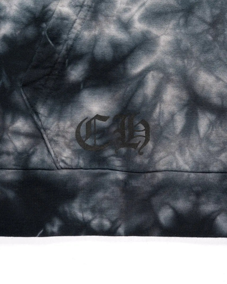 Chrome Hearts Horseshoe tie dye hoodie Chrome Hearts