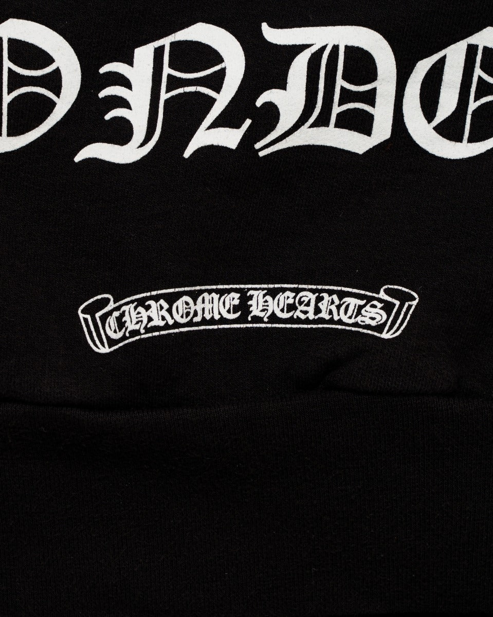 Chrome Hearts London Exclusive Horseshoe logo black hoodie Chrome Hearts